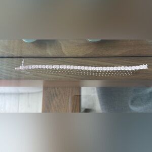 Sterling Silver Tennis Bracelet